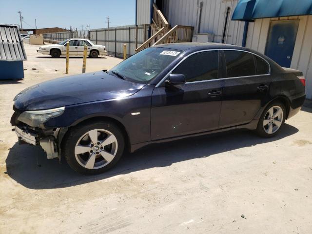 WBANV13518CZ51299 - 2008 BMW 528 XI BLACK photo 1