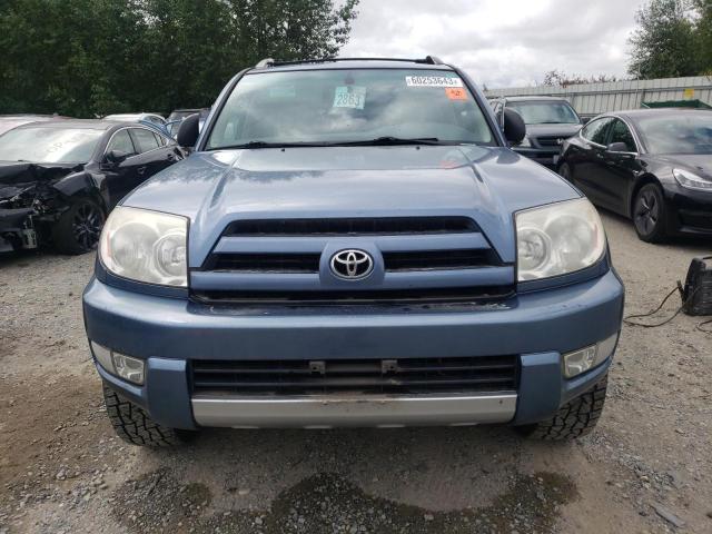 JTEBU14R240043526 - 2004 TOYOTA 4RUNNER SR5 BLUE photo 5