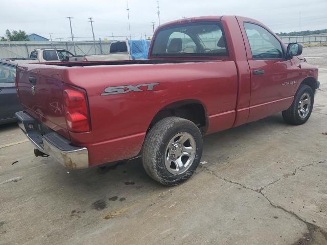 1D7HA16KX7J607547 - 2007 DODGE RAM 1500 ST RED photo 3