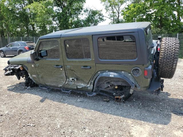 1C4HJXDG4MW507115 - 2021 JEEP WRANGLER U SPORT Yaşıl foto 2