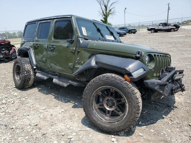 1C4HJXDG4MW507115 - 2021 JEEP WRANGLER U SPORT Yaşıl foto 4
