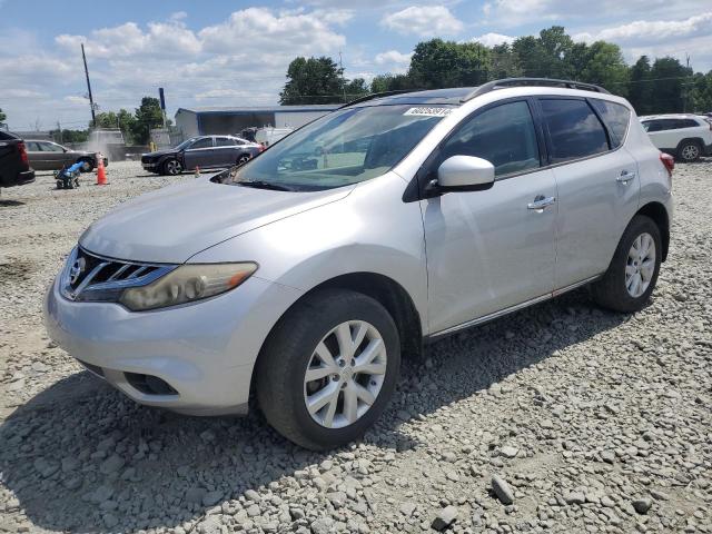 JN8AZ1MW8BW175549 - 2011 NISSAN MURANO S SILVER photo 1