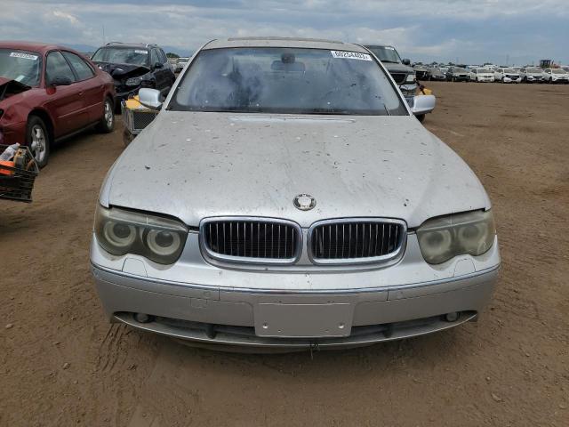 WBAGN63585DS59682 - 2005 BMW 745 LI SILVER photo 5