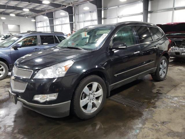 1GNLVHED5AS130541 - 2010 CHEVROLET TRAVERSE LTZ BLACK photo 1