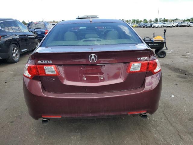 JH4CU25679C021884 - 2009 ACURA TSX BURGUNDY photo 6