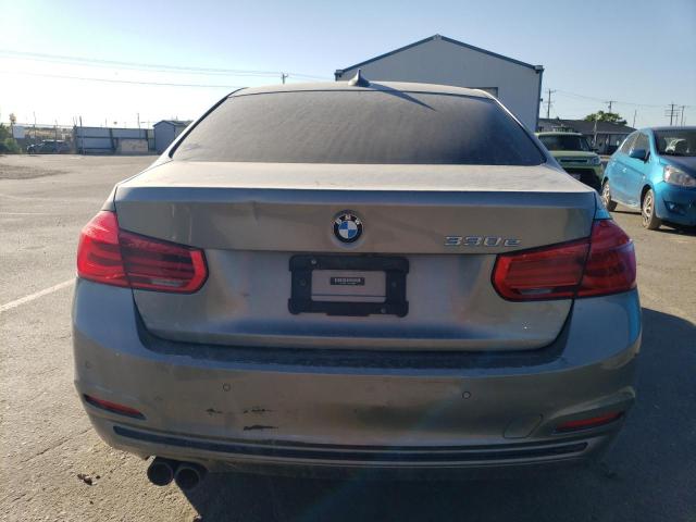 WBA8E1C5XJA178203 - 2018 BMW 330E GRAY photo 6