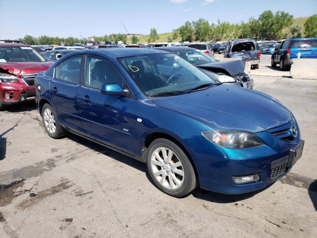 JM1BK323881815046 - 2008 MAZDA 3 S BLUE photo 4