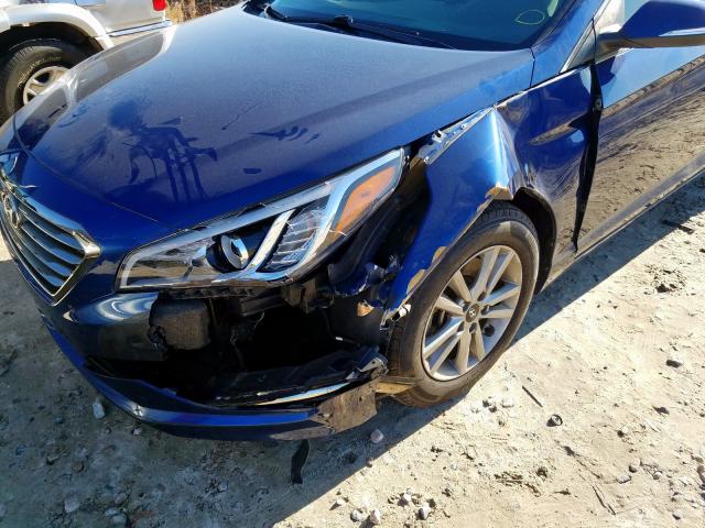 5NPE24AA6GH391604 - 2016 HYUNDAI SONATA ECO  photo 9