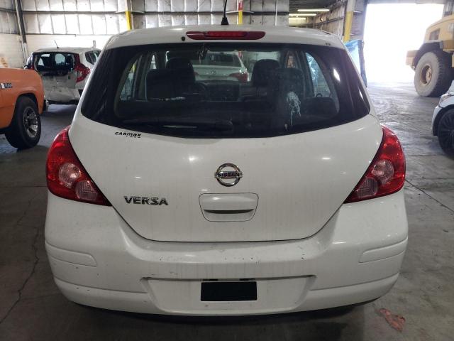 3N1BC1CP3CK286506 - 2012 NISSAN VERSA S WHITE photo 6