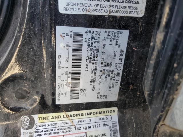 5LMFU28557LJ08335 - 2007 LINCOLN NAVIGATOR შავი ფოტო 13