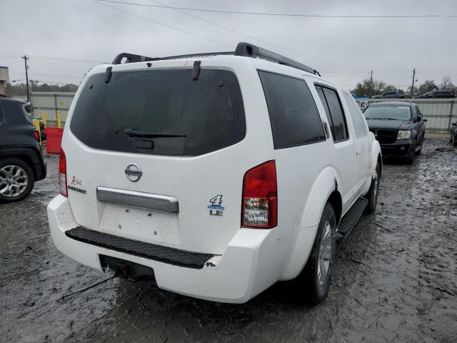 5N1AR18U35C784232 - 2005 NISSAN PATHFINDER LE 白色 照片 3