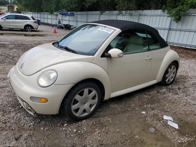 3VWCD21Y13M328608 - 2003 VOLKSWAGEN NEW BEETLE GLS BEIGE photo 1