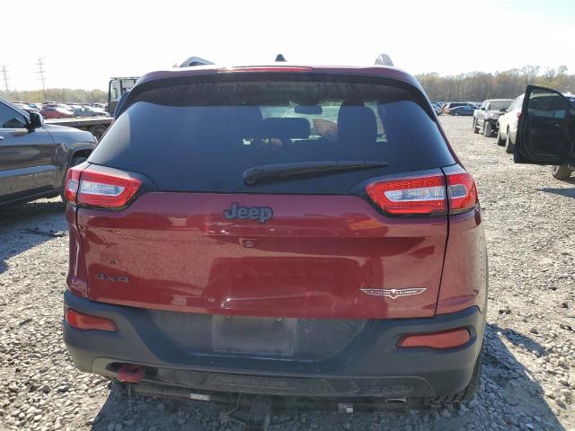 1C4PJMBS0GW261671 - 2016 JEEP CHEROKEE TRAILHAWK BURGUNDY photo 6