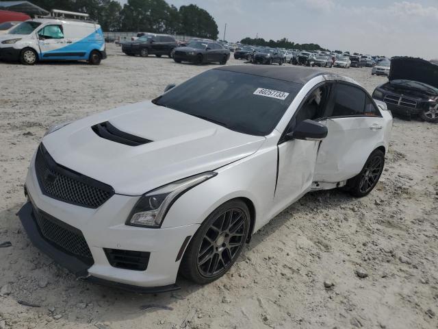 1G6AN5SY4G0100380 - 2016 CADILLAC ATS-V WHITE photo 1