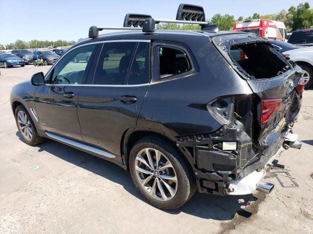 5UXTR9C55JLC82460 - 2018 BMW X3 XDRIVE30I BLACK photo 2