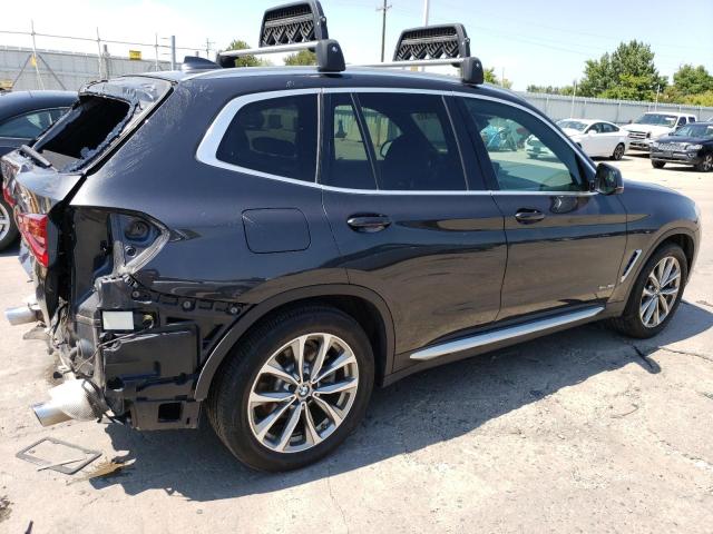 5UXTR9C55JLC82460 - 2018 BMW X3 XDRIVE30I BLACK photo 3