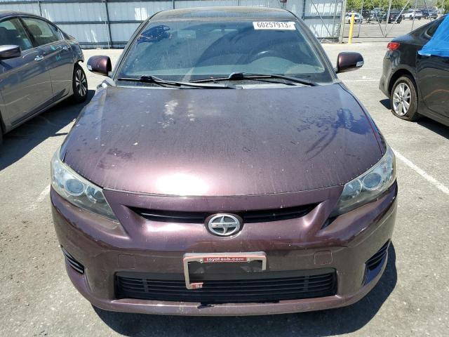 JTKJF5C73C3038195 - 2012 TOYOTA SCION TC 勃艮第红 照片 5