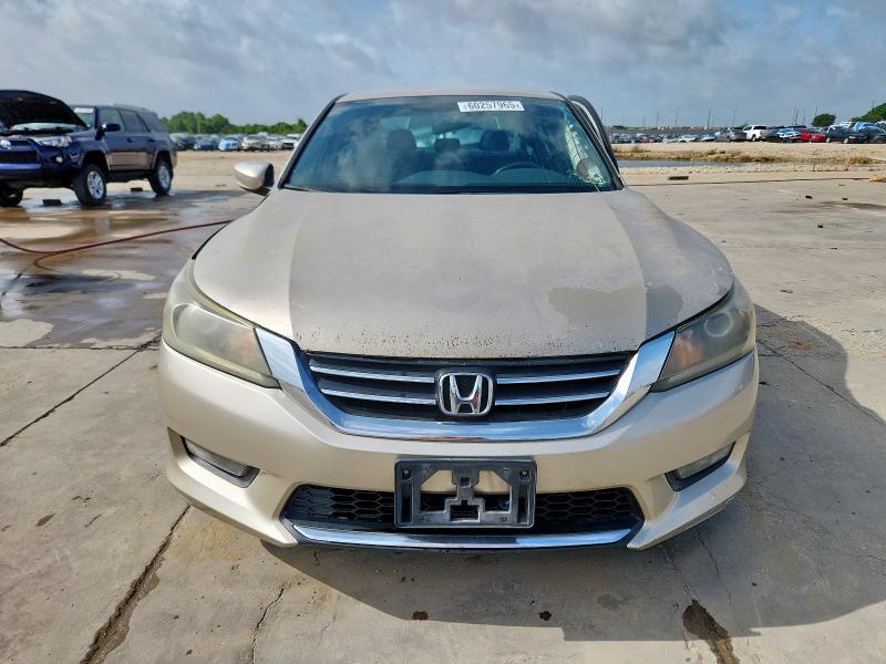 1HGCR2F53EA024720 - 2014 HONDA ACCORD SPORT BEIGE photo 5