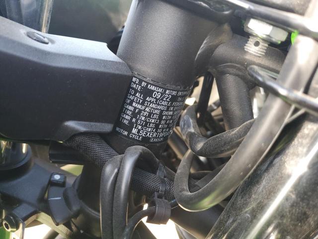 ML5EXER19PDA83549 - 2023 KAWASAKI EX650 R Жасыл фото 9