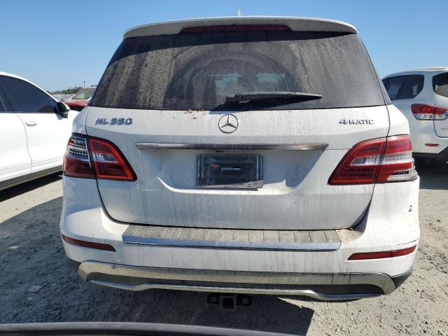 4JGDA5HB7FA537366 - 2015 MERCEDES-BENZ ML 350 4MATIC WHITE photo 6