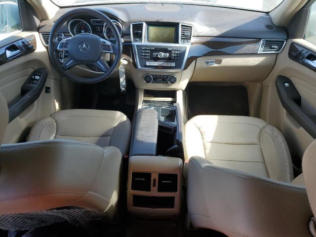 4JGDA5HB7FA537366 - 2015 MERCEDES-BENZ ML 350 4MATIC WHITE photo 8