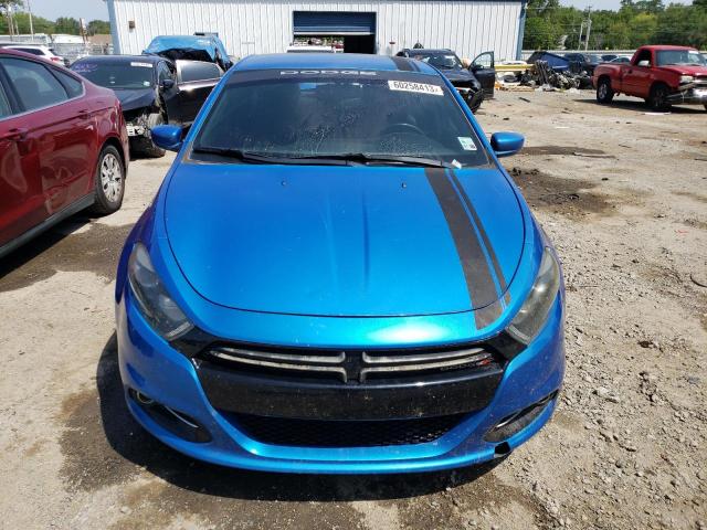 1C3CDFEBXGD539313 - 2016 DODGE DART GT BLUE photo 5