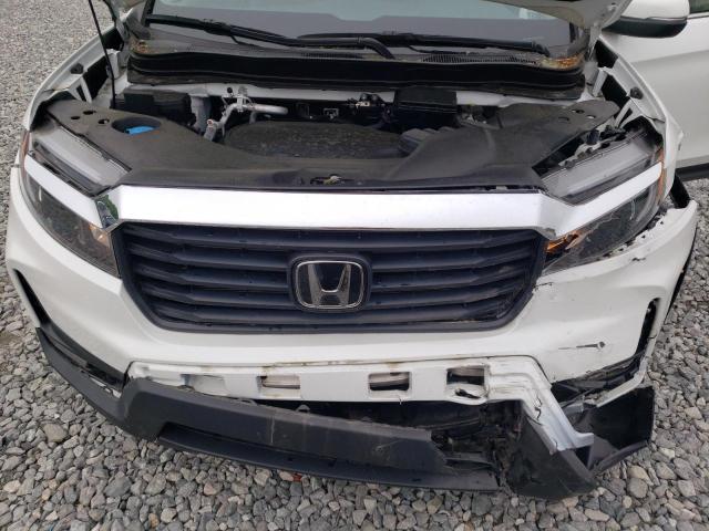 5FPYK3F57NB001597 - 2022 HONDA RIDGELINE RTL Blanc photo 11