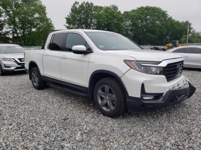 5FPYK3F57NB001597 - 2022 HONDA RIDGELINE RTL Blanc photo 4