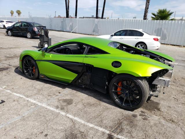 SBM13RAA3KW007247 - 2019 MCLAREN AUTOMOTIVE 600LT GREEN photo 2