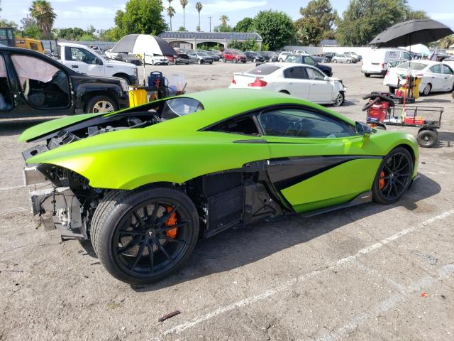 SBM13RAA3KW007247 - 2019 MCLAREN AUTOMOTIVE 600LT GREEN photo 3