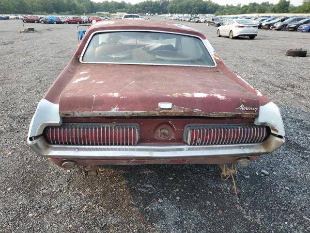 7F91C518268 - 1967 MERCURY COUGAR BURGUNDY photo 6