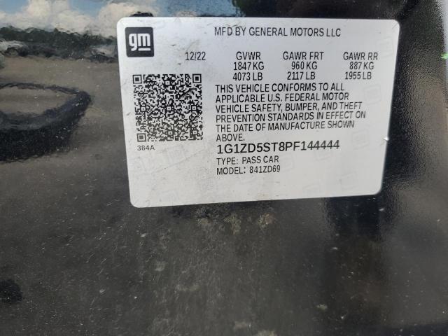 1G1ZD5ST8PF144444 - 2023 CHEVROLET MALIBU LT BLACK photo 13