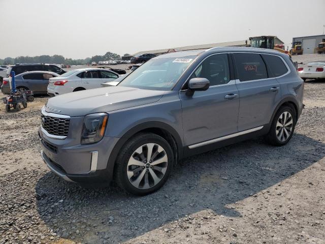 5XYP3DHC3LG058503 - 2020 KIA TELLURIDE EX SILVER photo 1