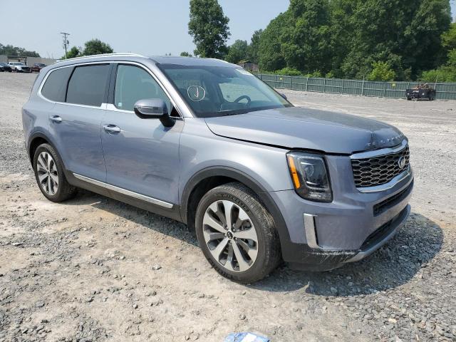 5XYP3DHC3LG058503 - 2020 KIA TELLURIDE EX SILVER photo 4