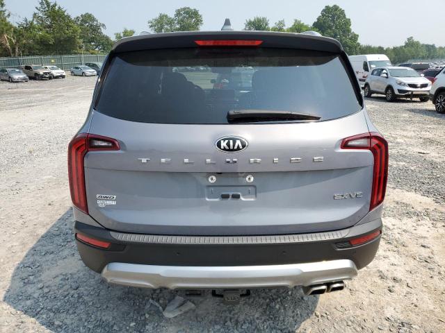 5XYP3DHC3LG058503 - 2020 KIA TELLURIDE EX SILVER photo 6