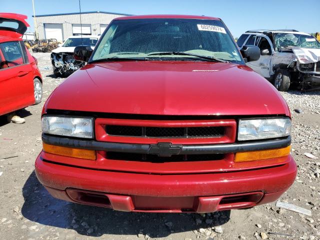 1GNCS18W22K182532 - 2002 CHEVROLET BLAZER RED photo 5