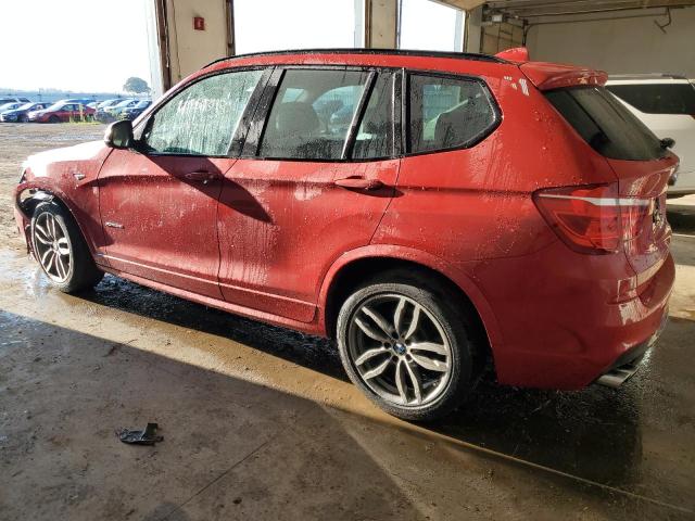 5UXWX7C5XF0K32604 - 2015 BMW X3 XDRIVE35I RED photo 2