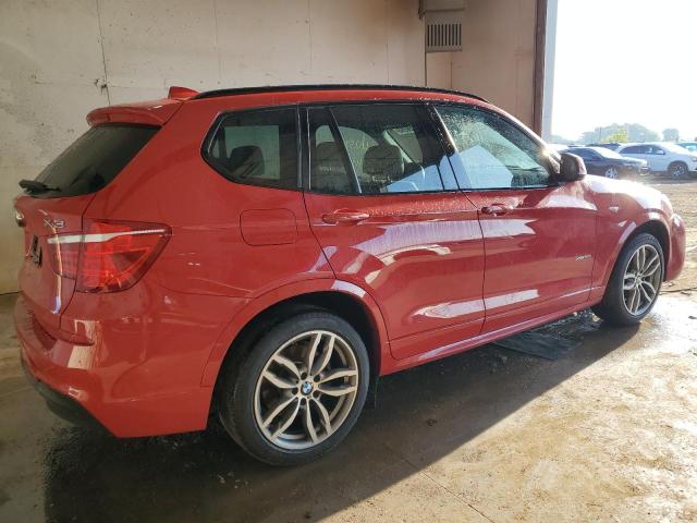 5UXWX7C5XF0K32604 - 2015 BMW X3 XDRIVE35I RED photo 3