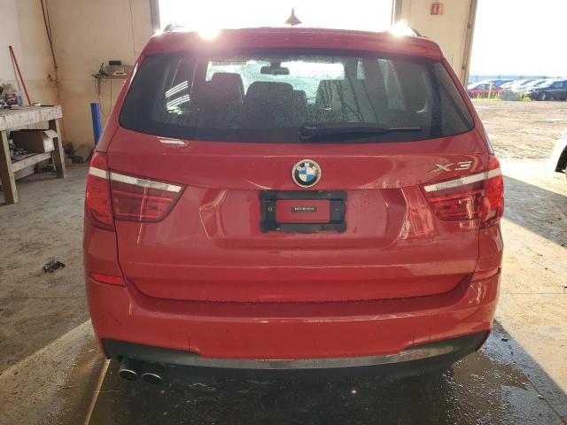 5UXWX7C5XF0K32604 - 2015 BMW X3 XDRIVE35I RED photo 6
