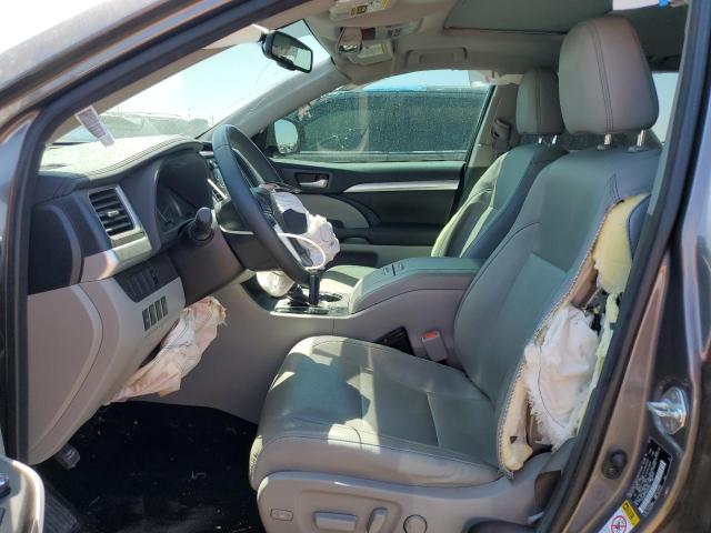 5TDJKRFH1GS300279 - 2016 TOYOTA HIGHLANDER XLE Boz foto 7