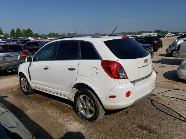 3GNAL3EK6DS615309 - 2013 CHEVROLET CAPTIVA LT WHITE photo 2