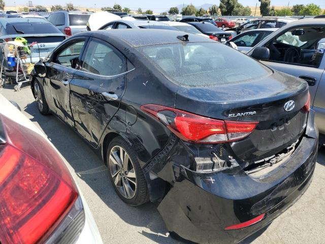 5NPDH4AE7EH541679 - 2014 HYUNDAI ELANTRA SE BLACK photo 2