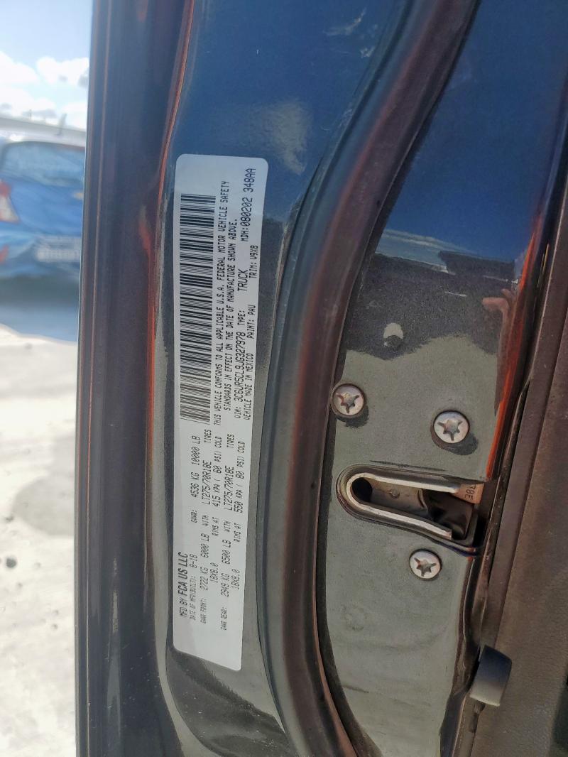 3C6UR5CL9JG327978 - 2018 RAM 2500 ST 石墨色 照片 12