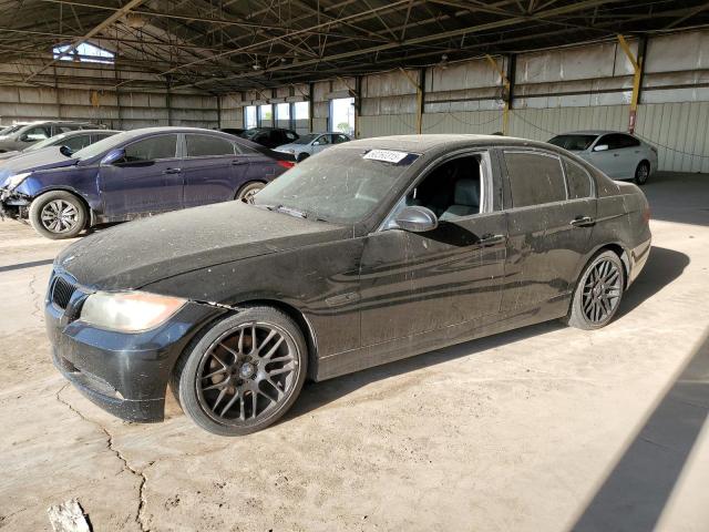 WBAVC535X7FZ79841 - 2007 BMW 328 I SULEV BLACK photo 1