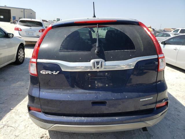 2HKRM3H44GH506447 - 2016 HONDA CR-V SE BLUE photo 6