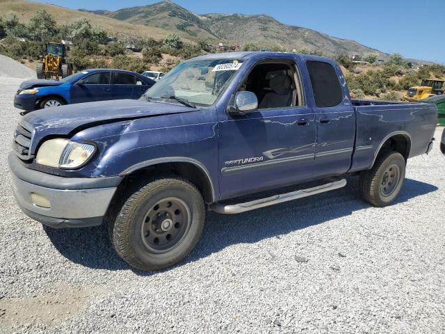 5TBBT4416YS011564 - 2000 TOYOTA TUNDRA ACCESS CAB ლურჯი ფოტო 1
