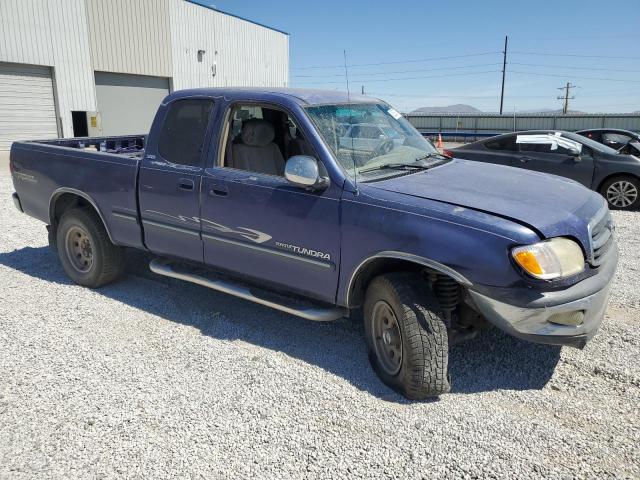 5TBBT4416YS011564 - 2000 TOYOTA TUNDRA ACCESS CAB ლურჯი ფოტო 4