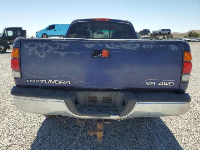 5TBBT4416YS011564 - 2000 TOYOTA TUNDRA ACCESS CAB ლურჯი ფოტო 6