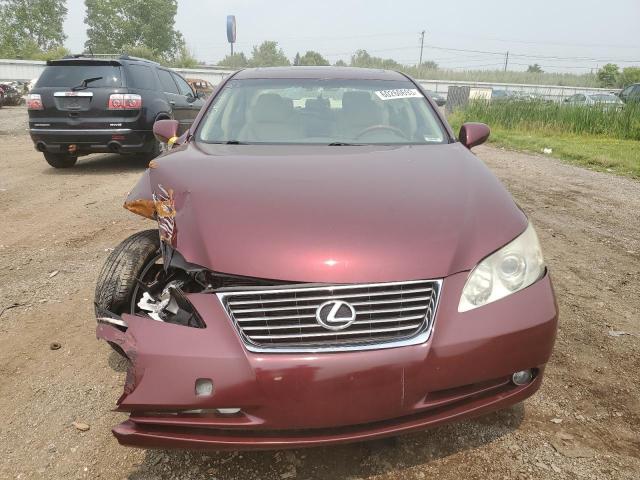 JTHBJ46G182260486 - 2008 LEXUS ES 350 RED photo 5