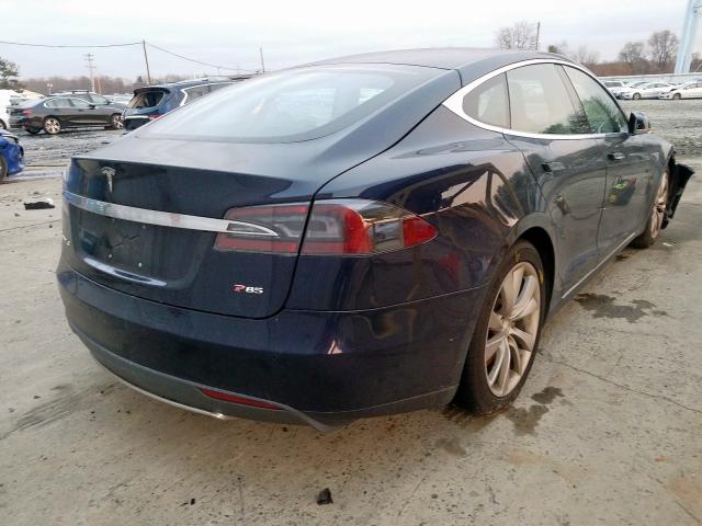 5YJSA1H13EFP35802 - 2014 TESLA MODEL S  լուսանկար 4